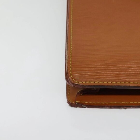 LOUIS VUITTON Epi Serviette Conseiller Briefcase Brown M54423 LV Auth 141893 - Picture 3 of 16